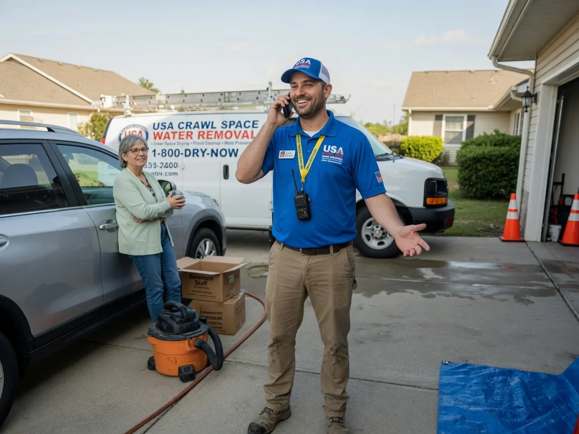 Crawl Space Water Removal Jonesville, SC FAQs